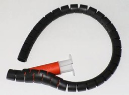 Zeige Details für Helawrap Spiralschlauch Schwarz D= 8mm Bild von Helawrap Spiralschlauch Schwarz D= 8mm