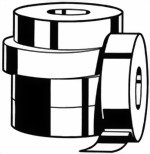 Zeige Details für PVC Isolierband 10.0cm x 33m Schwarz Bild von PVC Isolierband 10.0cm x 33m Schwarz