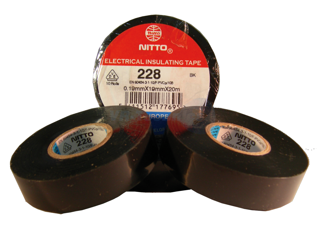 1m = 0,10€ - 0,15€ Isolierband Grau Elektroband Nitto 21 0,19 mm x 25 mm x 33m